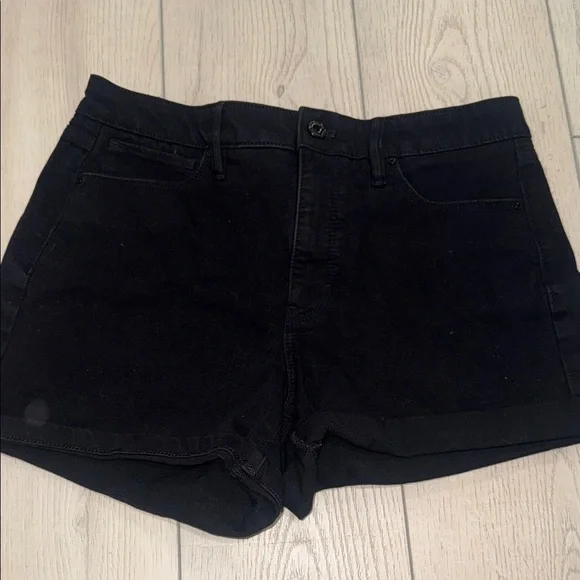 White House Black Market Black Jean Shorts - Picture 1 of 4